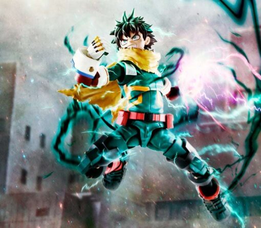 My Hero Academia S.h. Figuarts Action Figure Pvc Izuku Midoriya 14 Cm Bandai