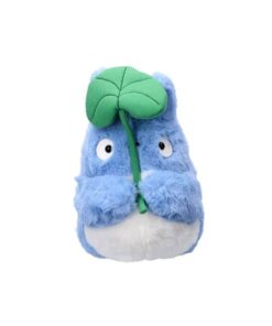 My Neighbor Totoro Nakayoshi Peluche Figura Medium Totoro Con Leaf 20 Cm Semic