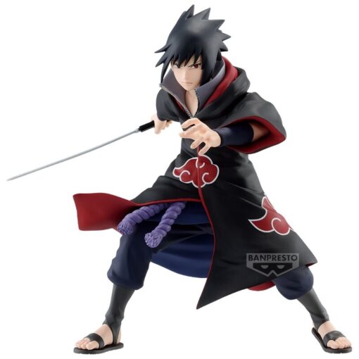 Naruto Shippuden Sasuke Uchiha Iv Vibration Stars Figura 15cm Banpresto