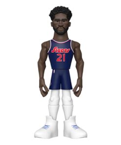 Nba: Sixers Vinil Gold Figura Joel Embiid 13 Cm Chase Funko