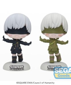 Nier:automata Chubby Collection Pvc Statua Petit Figura Nier:automata Ver1.1a 9s (ex) 7 Cm Sega