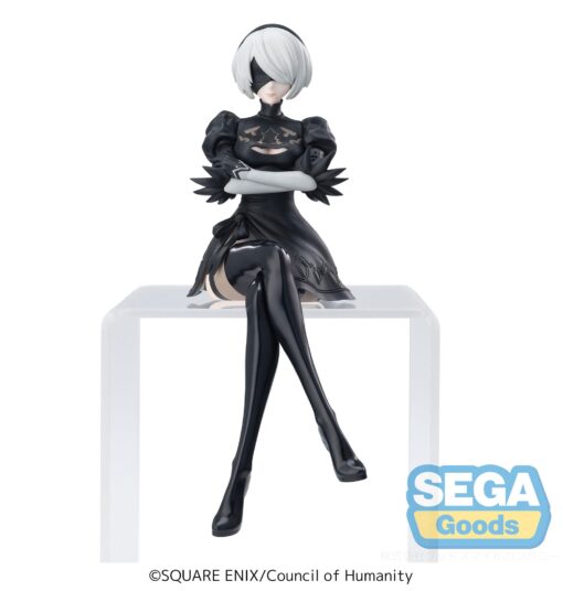 NieR: Automata Ver1.1a Pm Perching Statua Pvc YoRHa N.2 Type B 13 Cm Sega