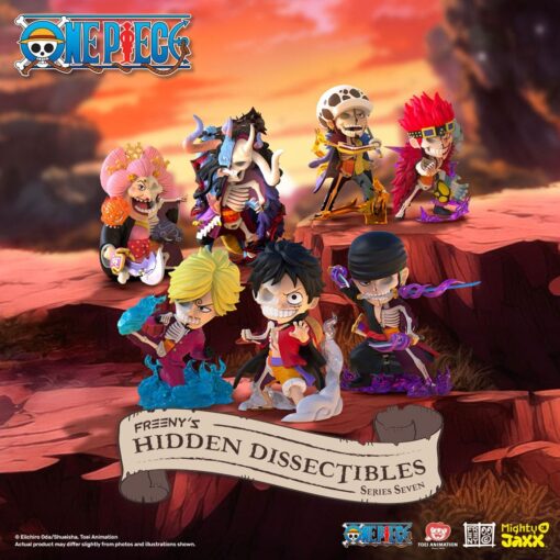 One Piece: Freeny's Hidden Dissectibles Wano 4 Inch Vinile Figura Blind Box  Mighty Jaxx