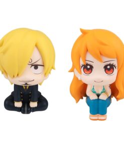 One Piece Look Up Pvc Statuan Nami & Sanji 11 Cm (with Regalo) Megahouse