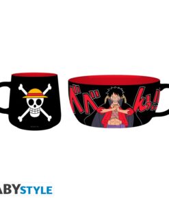 One Piece - Set Colazione Tazza + Ciotola - Luffy