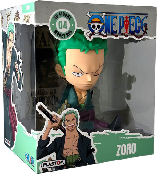 PLASTOY SALVADANAIO ONE PIECE ZORO V2 ANIME ONE PIECE - GADGET