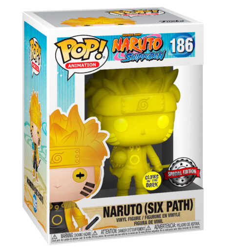 Pop Figura Naruto Shippuden Naruto Sixpath Esclusiva Funko