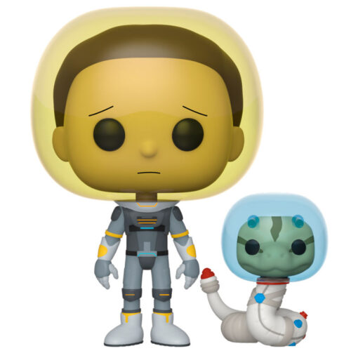 Pop Figura Rick & Morty Space Suit Morty Con Snake Funko