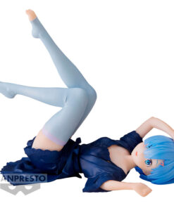 Re:zero Starting Life In Another World Relax Time Rem Dressing Figura 10cm Banpresto