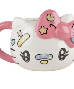 Sanrio 3d Tazza Hello Kitty Kitty Kawaii Konix