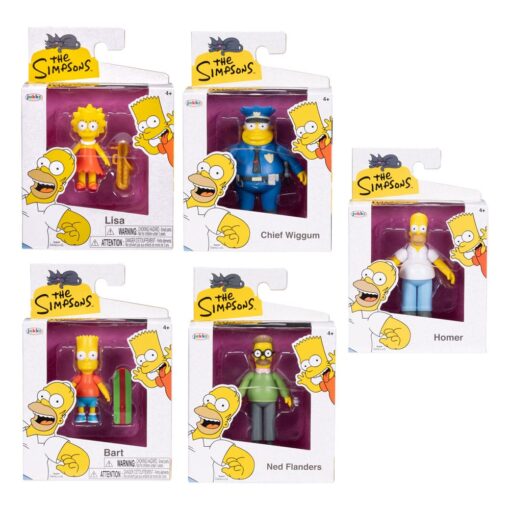 Simpsons Mini Figura Wave 1 6 Cm  Jakks Pacific