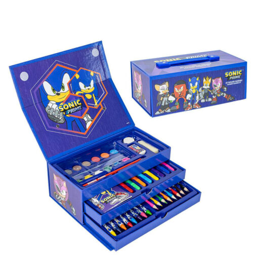 Sonic Prime Colouring Stationery Case Cerdà