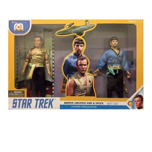 Star Trek Action Figures 2-Pack Mirror Universe Spock & Kirk 20 Cm MEGO