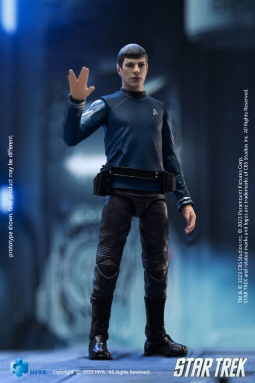 Star Trek Exquisite Mini Action Figura 1/18 Star Trek 2009 Spock 10 Cm Hiya Toys