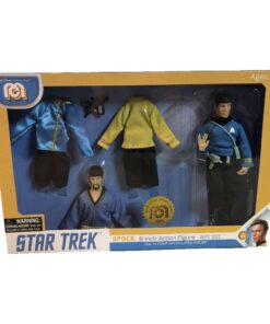 Star Trek Tos Action Figura Spock Regalo Set 20 Cm Mego