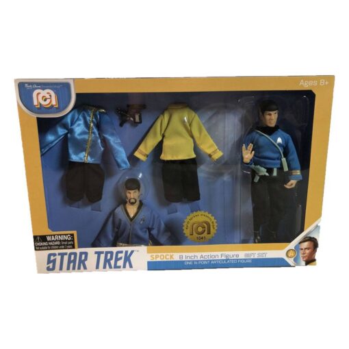 Star Trek Tos Action Figura Spock Regalo Set 20 Cm Mego