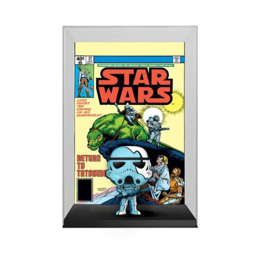 Star Wars Pop! Comic Cover Vinile Figura Stormtrooper (1977) -31 9 Cm Funko