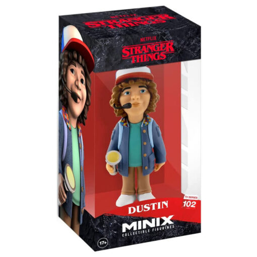 Stranger Things Dustin Minix Figura 12cm Minix