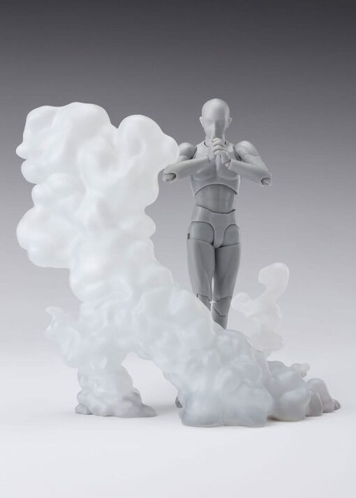 Tamashii Effect Accessori Action Figure S.h.Figuarts Smoke White 13 Cm Bandai