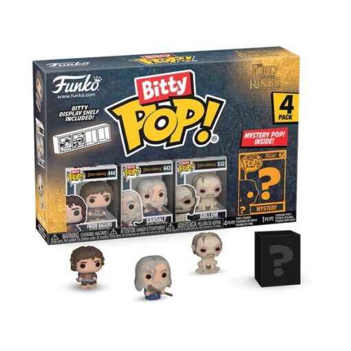 The Il Signore Degli Anelli Bitty Pop! Vinile Figura 4-pack Frodo 2