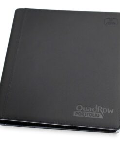Ultimate Guard Portfolio 480 - 24-Pocket XenoSkin (Quadrow) - Black Ultimate Guard