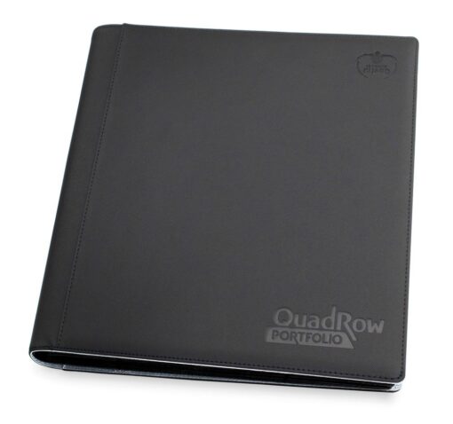 Ultimate Guard Portfolio 480 - 24-Pocket XenoSkin (Quadrow) - Black Ultimate Guard