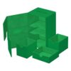 Ultimate Guard Twin Flip`n`Tray 160+ XenoSkin Monocolor Green Ultimate Guard