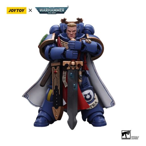 Warhammer 40k Action Figura 1/18 Ultramarines Primaris Captain Con Power Sword E Plasma Pistol 12 Cm Joy Toy (cn)