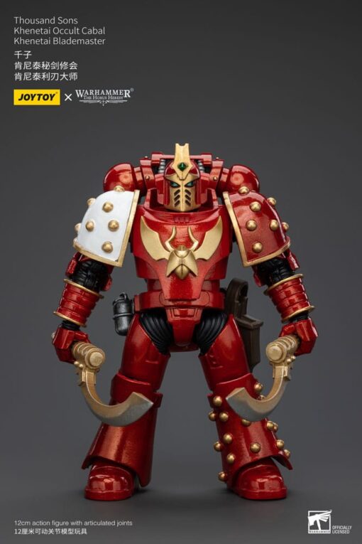 Warhammer The Horus Heresy Action Figura 1/18 Thousand Sons Khenetai Occult Cabal Khenetai Blademaster 12 Cm Joy Toy (cn)