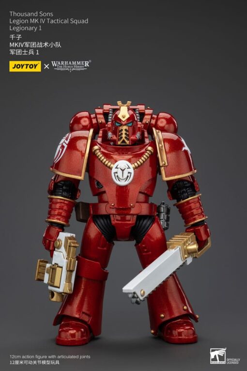 Warhammer The Horus Heresy Action Figura 1/18 Thousand Sons Legion Mk Iv Tactical Squad Legionary 1 12 Cm Joy Toy (cn)