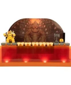 World Of Nintendo Super Mario Playset Bowser Battle Deluxe Jakks Pacific