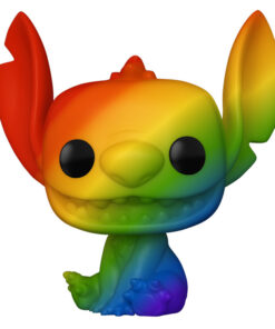 Disney Pride Lilo & Stitch Funko Pop Animazione Vinile Figura Stitch Rainbow 9 cm