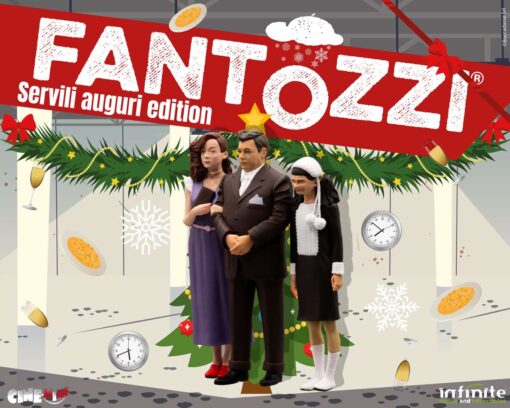 Fantozzi Famiglia Servili Auguri Cinemin Mini Figura Infinite Statua