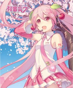 Hatsune Miku Wallscroll Cherry Blossom 50 X 70 Cm POPbuddies