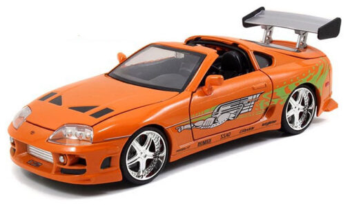 JADA FAST & FURIOUS 1995 TOYOTA SUPRA DIE-CAST 1:24 MOVIES - GIOCATTOLI VARI
