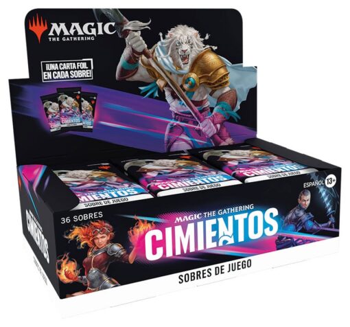Magic The Gathering Cimientos Play Booster  Spagnolo Wizards Of The Coast