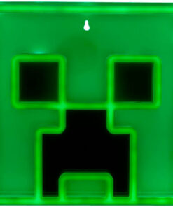 Minecraft Creeper Led Wall Lampada 25cm Paladone