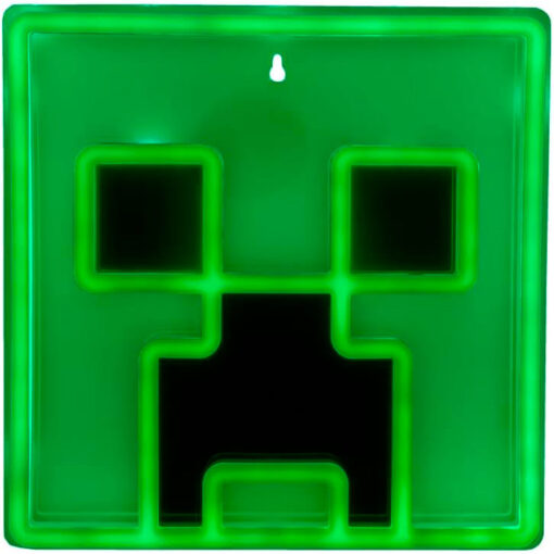 Minecraft Creeper Led Wall Lampada 25cm Paladone