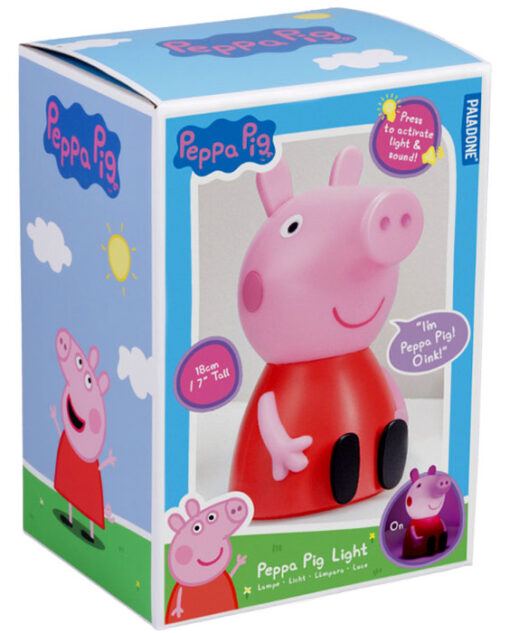 PALADONE LAMPADA CON SUONI PEPPA PIG CARTOON - LAMPADE