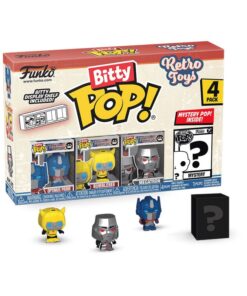 Retro Toys Bitty Pop! Vinile Figura 4-pack Transformers 2