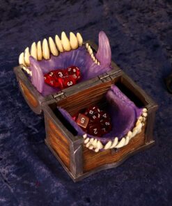 DUNGEONS & DRAGONS MIMIC DICE BOX ACCESSORI GIOCO DA TAVOLO NEMESIS NOW