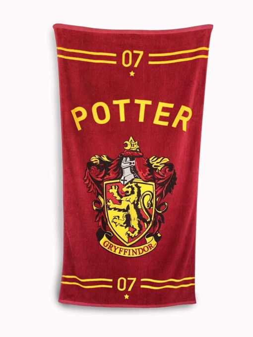 Harry Potter Asciugamano Telo Mare con Stemma Grifondoro 75 x 150 cm Groovy
