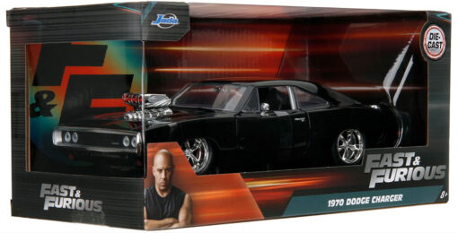 JADA FAST & FURIOUS DODGE CHARGER 1970 SCALA 1:24 MOVIES - GIOCATTOLI VARI