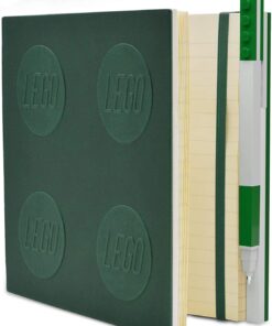 Lego Taccuino Blocco Note 176 Fogli con Penna Verde15 x 15 cm JoyToy