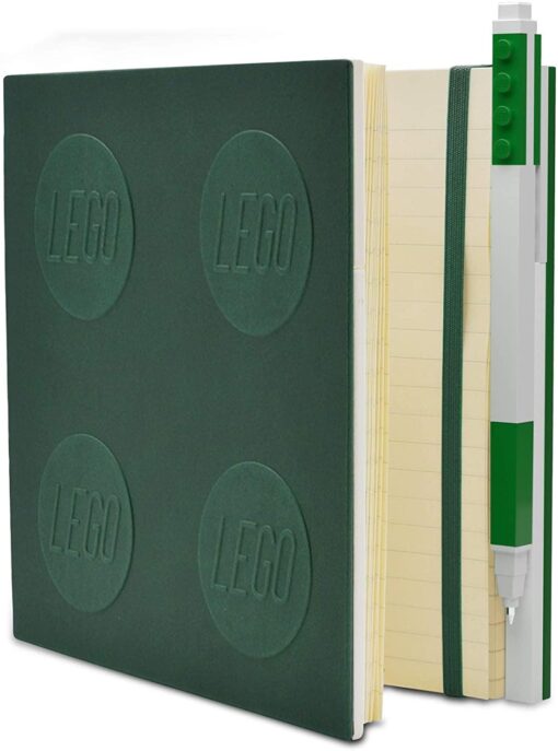 Lego Taccuino Blocco Note 176 Fogli con Penna Verde15 x 15 cm JoyToy