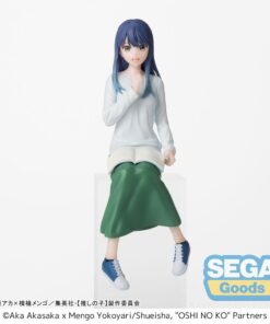 Oshi No Ko Pm Perching Pvc Statua Akane Kurokawa In Training 14 Cm Sega