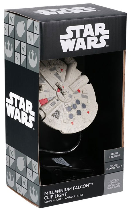 PALADONE BOOK LIGHT STAR WARS MILLENNIUM FALCON STAR WARS - LAMPADE