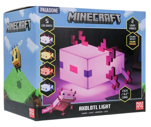 PALADONE* LAMPADA MINECRAFT AXOLOTL MINECRAFT - LAMPADE