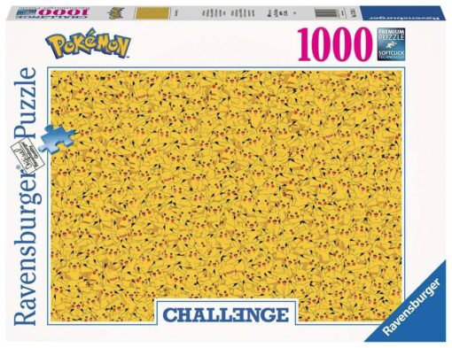 Pokémon Challenge Jigsaw Puzzle Pikachu (1000 Pezzi) Ravensburger