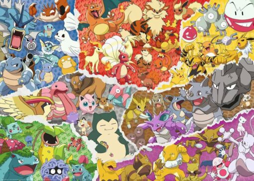 Pokémon Jigsaw Puzzle Pokémon Adventure (1000 Pezzi) Ravensburger